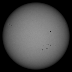 Image of Sun's photosphere