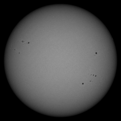 Image of Sun's photosphere