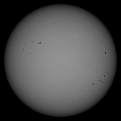 Image of Sun's photosphere