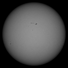 Image of Sun's photosphere