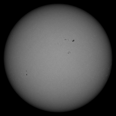 Image of Sun's photosphere