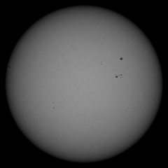 Image of Sun's photosphere