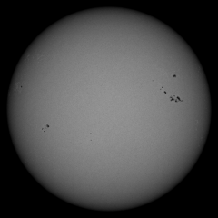 Image of Sun's photosphere