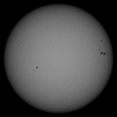 Image of Sun's photosphere