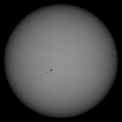 Image of Sun's photosphere