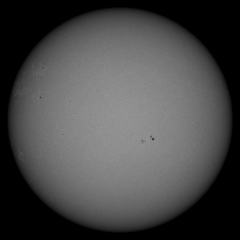 Image of Sun's photosphere