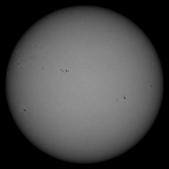 Image of Sun's photosphere