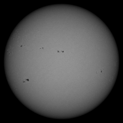 Image of Sun's photosphere