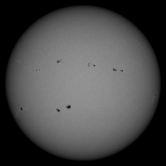 Image of Sun's photosphere