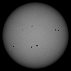 Image of Sun's photosphere