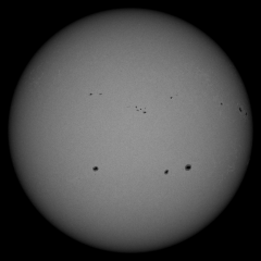 Image of Sun's photosphere