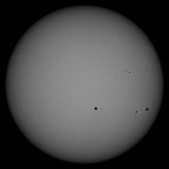 Image of Sun's photosphere