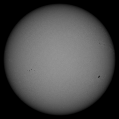 Image of Sun's photosphere