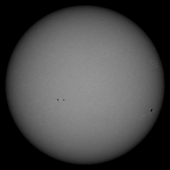 Image of Sun's photosphere