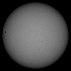 Image of Sun's photosphere