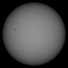 Image of Sun's photosphere