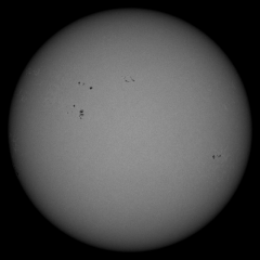 Image of Sun's photosphere