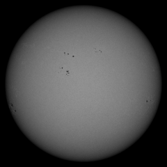 Image of Sun's photosphere