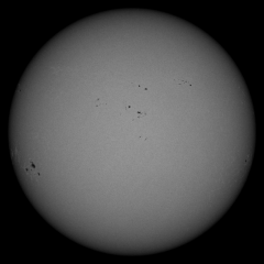 Image of Sun's photosphere