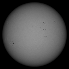 Image of Sun's photosphere