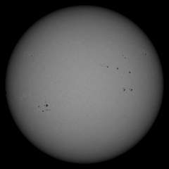 Image of Sun's photosphere