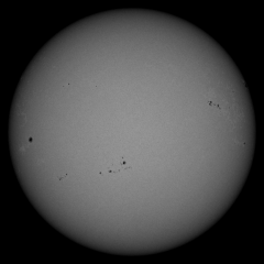 Image of Sun's photosphere