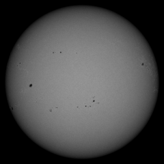 Image of Sun's photosphere