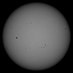 Image of Sun's photosphere