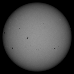 Image of Sun's photosphere