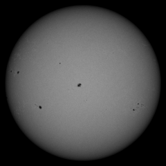 Image of Sun's photosphere