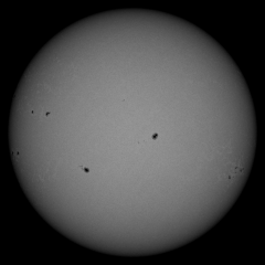 Image of Sun's photosphere