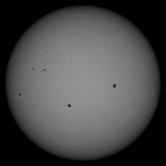 Image of Sun's photosphere