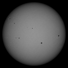 Image of Sun's photosphere