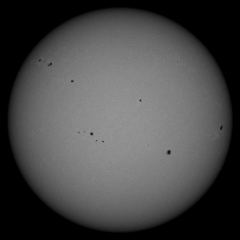 Image of Sun's photosphere