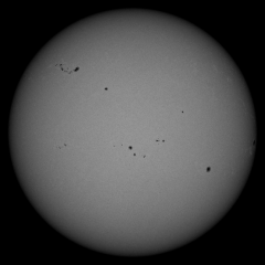 Image of Sun's photosphere