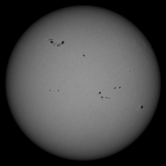 Image of Sun's photosphere