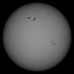 Image of Sun's photosphere