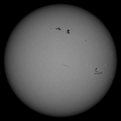 Image of Sun's photosphere