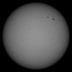 Image of Sun's photosphere