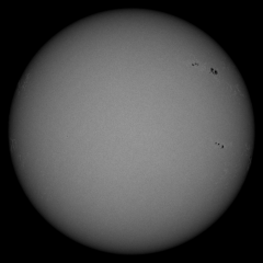 Image of Sun's photosphere