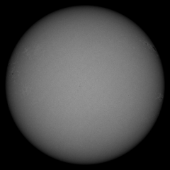 Image of Sun's photosphere