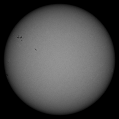 Image of Sun's photosphere