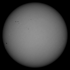 Image of Sun's photosphere