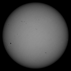 Image of Sun's photosphere