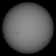 Image of Sun's photosphere