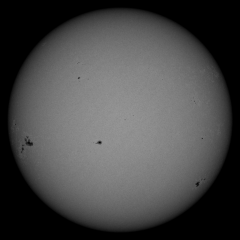 Image of Sun's photosphere