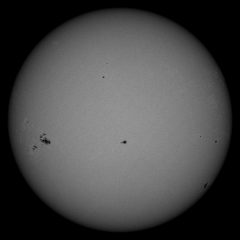 Image of Sun's photosphere