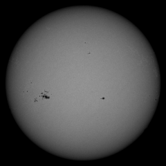 Image of Sun's photosphere