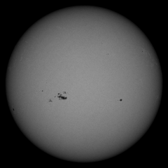 Image of Sun's photosphere