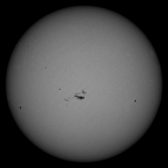 Image of Sun's photosphere